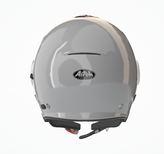 Helmet Helyos Color Concrete Grey Gloss